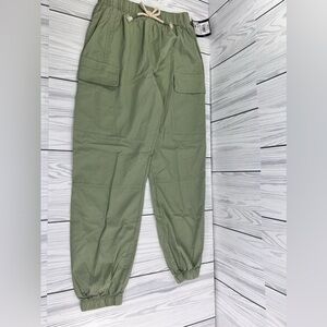 Art Class Girls Sage Cotton Jogger Pants